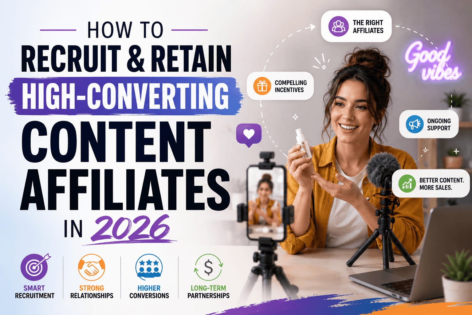 How to Recruit and Retain High-Converting Content Affiliates in 2026